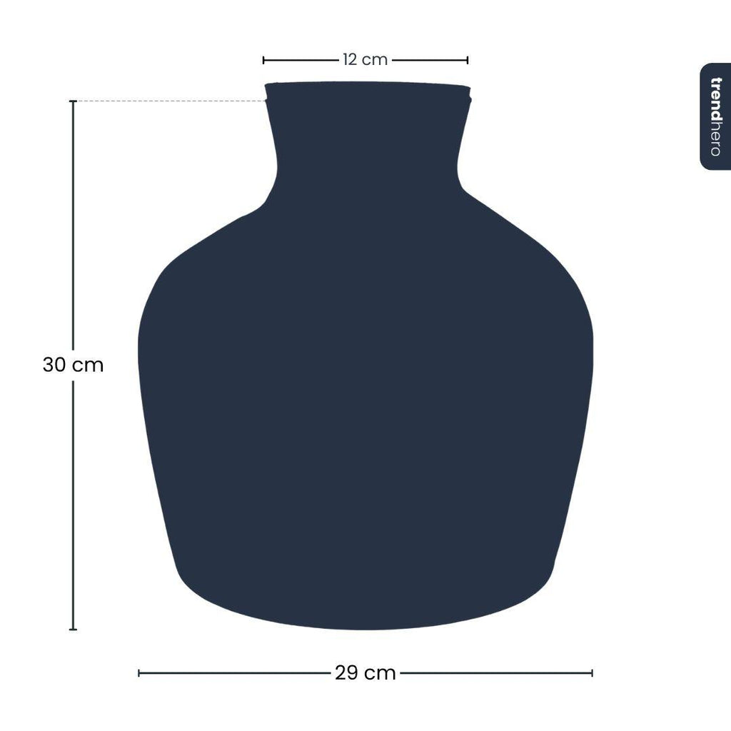 Terrarium de Noël avec houx - Kit de jardin en bouteille à faire soi-même - Ø 29 cm ↑ 30