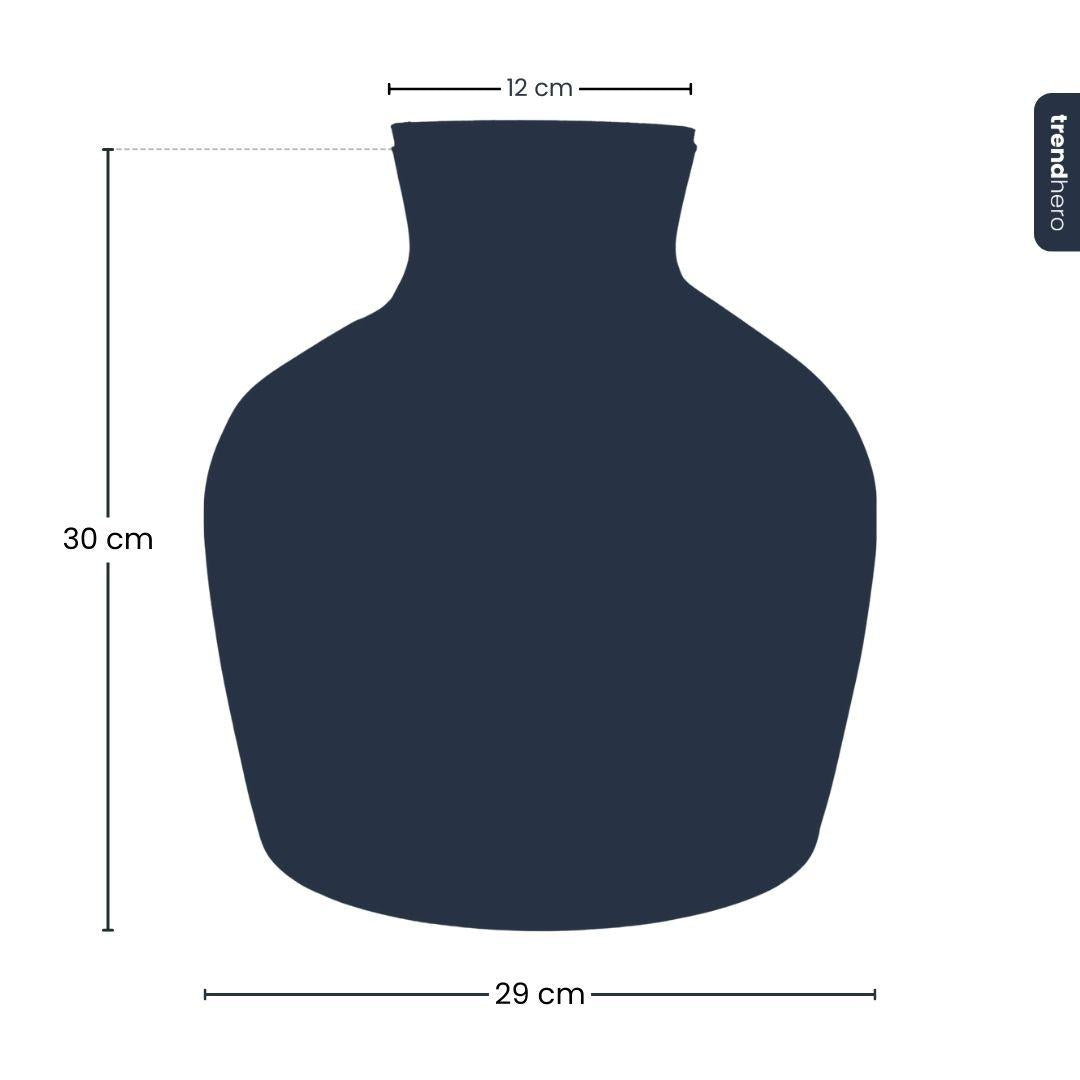 Terrarium de Noël avec houx - Kit de jardin en bouteille à faire soi-même - Ø 29 cm ↑ 30