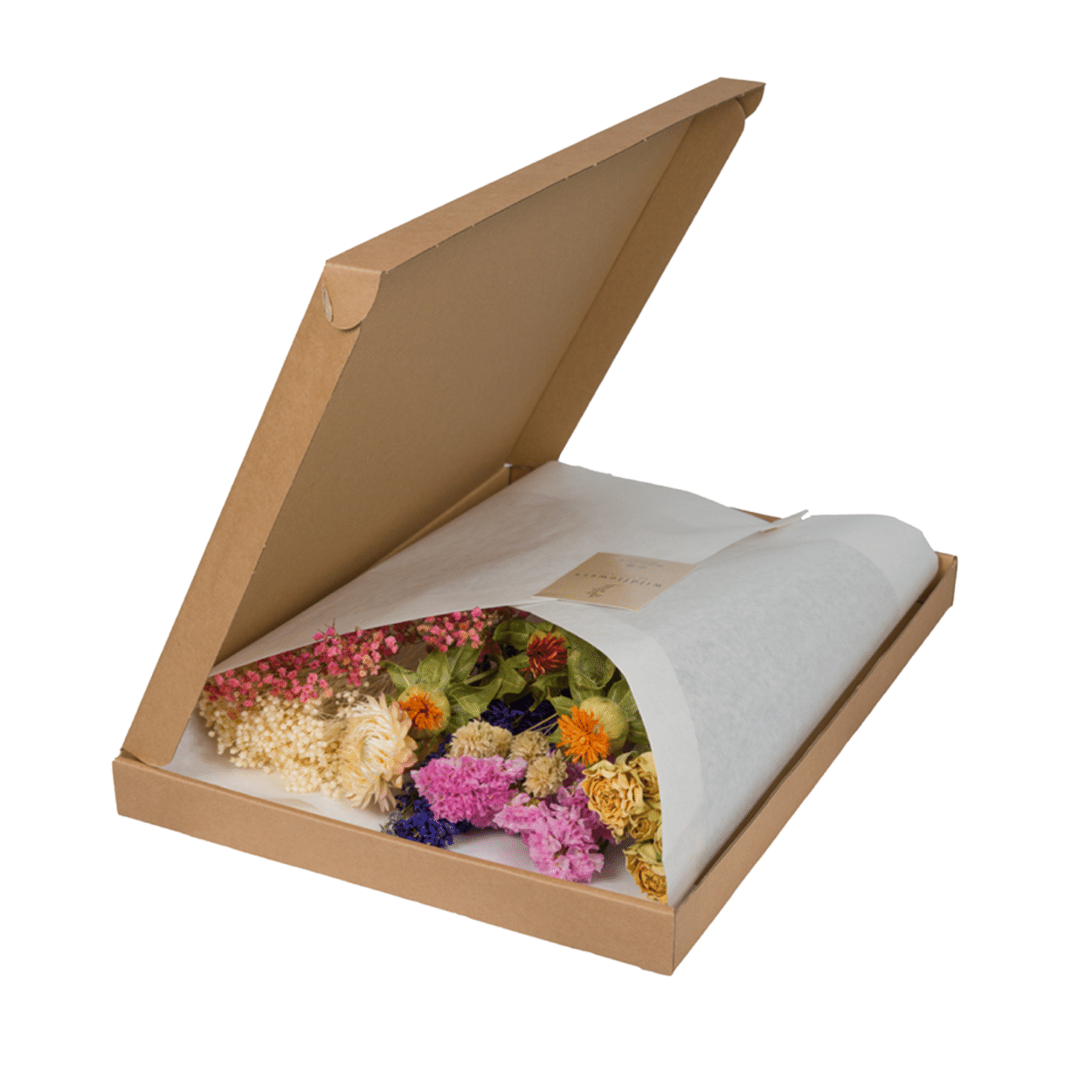 Fleurs séchées - Boîte aux lettres